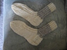 Damen schafwollsocken naturwol gebraucht kaufen  Leipzig
