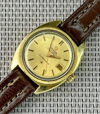 Relógio feminino vintage OMEGA Constellation cal 682 automático 568.011 mostrador dourado comprar usado  Enviando para Brazil