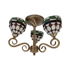 Vintage tiffany style for sale  RUGBY