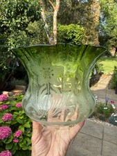 Antique green wavy for sale  PINNER