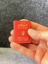 Mini livro de dicionário Lilliput A.H & A.W Reeds 1975, maori-inglês 576 páginas comprar usado  Enviando para Brazil