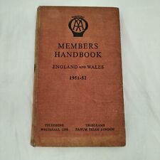 Membership handbook england for sale  WORTHING