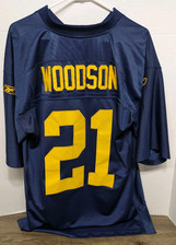 Camiseta masculina retrô Charles Woodson #21 Green Bay Acme Packers Reebok grande alta, usado comprar usado  Enviando para Brazil