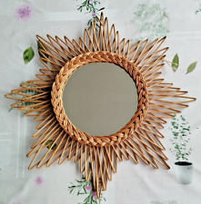 Miroir rotin forme d'occasion  Vire
