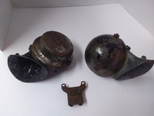 Chifres de caracol dos anos 1940 ao início dos anos 50 não testados com 1 suporte.  1 espartano 1 sem marca comprar usado  Enviando para Brazil