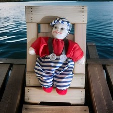 Kleine porzellankopfpuppe clow gebraucht kaufen  Weeze
