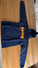 Thrasher blue hoodie usato  Treviso