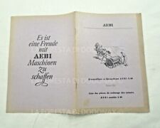 Samaschinen aebi manuale usato  Cremona