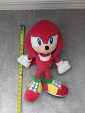 * Boneca de pelúcia rara 1999 Sonic Adventure Knuckles Jumbo 16" SEGA comprar usado * Boneca de pelúcia rara 1999 Sonic Adventure Knuckles Jumbo 16" SEGA comprar usado  Enviando para Brazil