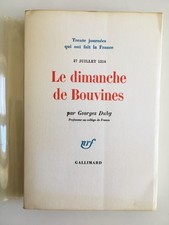 Bouvines georges duby d'occasion  Ancy-le-Franc