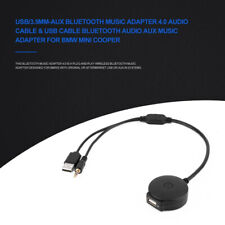 Usado, Cabo adaptador de música universal carro Bluetooth 4.0 áudio auxiliar USB para BMW Mini Cooper comprar usado  Enviando para Brazil