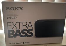 Alto-falante sem fio portátil Sony SRS-XB3 extra baixo preto usado com caixa F/S comprar usado  Enviando para Brazil