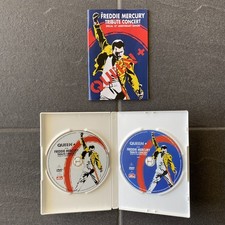 Conjunto de DVD concerto tributo Freddie Mercury Queen+ 10º aniversário 2 discos livreto PAL comprar usado  Enviando para Brazil