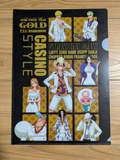 Filme One Piece dourado arquivo casinoclear tamanho A4 comprar usado  Enviando para Brazil