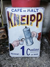 Plaque émaillée ancienne d'occasion  Le Mesnil-Saint-Denis