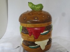 Hamburger ceramic cookie for sale  Fairfield