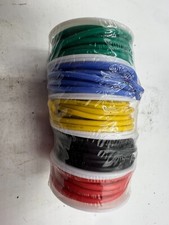 Hágalo usted mismo Alambre y Cable de Silicona Flexible 5 Colores Alambre Mixto Estaño 28 AWG segunda mano  Embacar hacia Mexico