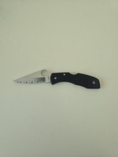 Black spyderco delica for sale  Lillington