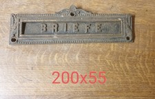 Antike briefkastenklappe eisen gebraucht kaufen  Dresden