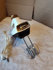 Vintage Sunbeam Mixmaster Five 5 Velocidades Mixer Manual com Batedores, Testado  comprar usado  Enviando para Brazil