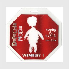 Depeche Mode 2005 Playing the Angel Concert Tour Laminado Backstage Pass Wembley comprar usado  Enviando para Brazil