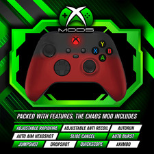 CONTROLADOR DE FOGO RÁPIDO XBOX ONE SERIES - CHAOS ANTI RECUO MOD - Soft Red Fade, usado comprar usado  Enviando para Brazil