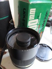 Makinon 500mm telephoto for sale  CROWTHORNE