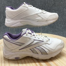 Usado, Tênis Reebok Feminino 10 DMX Max Treinamento Couro Branco Parte Superior Baixa AR2925 comprar usado  Enviando para Brazil