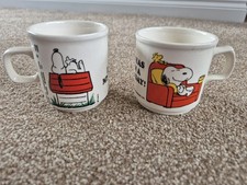 Snoopy mugs for sale  NEWARK