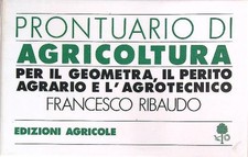 Prontuario agricoltura ribaudo usato  Italia