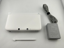 [Rango S] Consola Nintendo 3DS LL XL Blanca con Cargador/Lápiz óptico Región es Japón segunda mano  Embacar hacia Mexico