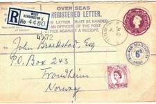 Capa GB QEII papelaria postal registrada FORÇAS RP80 1959 militar 40c.21 comprar usado Capa GB QEII papelaria postal registrada FORÇAS RP80 1959 militar 40c.21 comprar usado  Enviando para Brazil