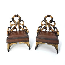 Miniature brown horn for sale  Clay City