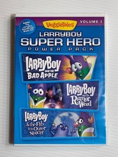 Usado, Veggietales "Larryboy Super Hero Power Pack" - 3 Movie DVD Set - (2012) comprar usado  Enviando para Brazil