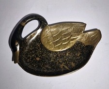 Copper swan ashtray for sale  LONDON
