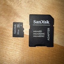 Sandisk microsdhc memory usato  Massarosa