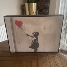 Banksy balloon girl for sale  LONDON