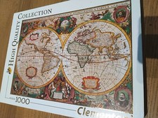 Puzzle clementoni mappa usato  Velletri