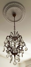 Lampadario vetro lampada usato  Casale Monferrato
