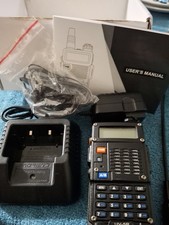 BaoFeng UV-5R 3º. Rádio bidirecional banda dupla Gen. 8W - Preto (BF-F8HP) comprar usado  Enviando para Brazil