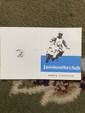 Lambretta club member for sale  WESTON-SUPER-MARE