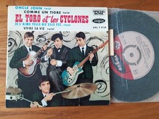 EL TORO & LES CYCLONES Oncle John FRENCH EP VOGUE EPL. 7910 LANGUETTE + CENTREUR na sprzedaż  Wysyłka do Poland