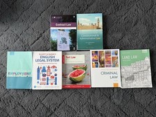 Undergraduate llb law for sale  SUTTON COLDFIELD