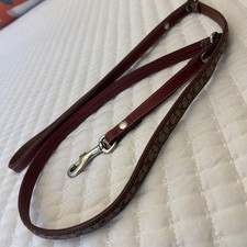 Red leather coach for sale  Capay