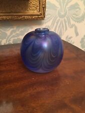 Blue irridescent swirl for sale  WARRINGTON