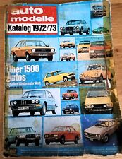 Auto modelle 1972 gebraucht kaufen  Saalfeld/Saale