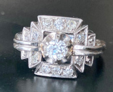Ancienne imposante bague d'occasion  Reims