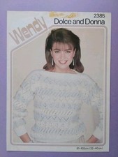 Wendy knitting pattern for sale  KING'S LYNN