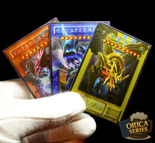 Yu-Gi-Oh Slifer Obelisco Ra Dios Juego de Cartas Secreto Raro Holo Personalizado FX Arte Antiguo Orica segunda mano  Embacar hacia Mexico