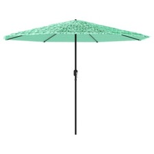 Parasol ogrodowy na stalowym słupku, zielony, 324x324x247 cm na sprzedaż  PL
